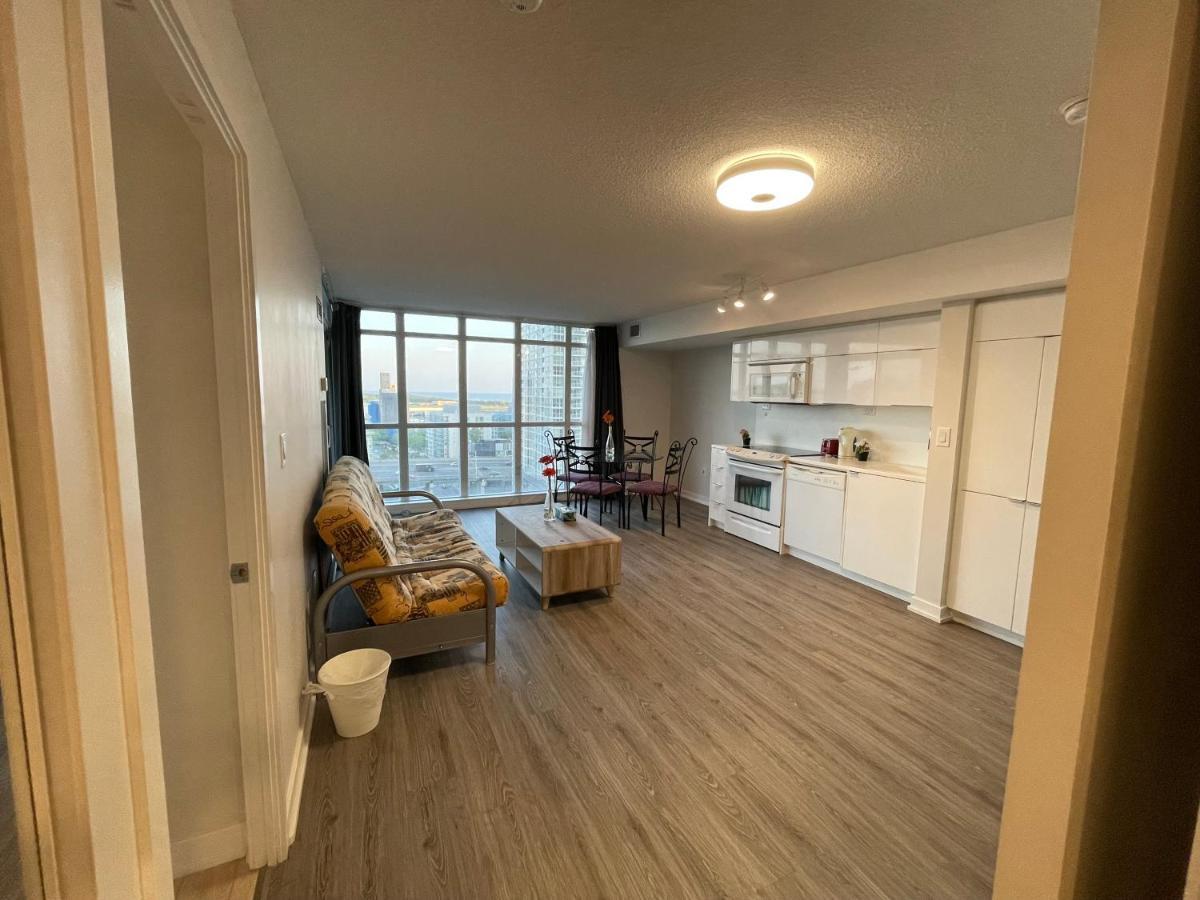 Three-Bedroom Condo With Free Parking Nearby Cn Tower With Lake View Toronto Exterior foto
